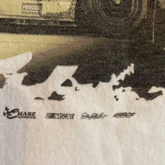 Dale Earnhardt white cotton T size L - Picture 5 of 5